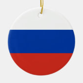Russische vlag keramisch ornament (Voorkant)
