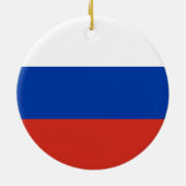 Russische vlag keramisch ornament (Achterkant)