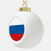 Russische vlag keramische bal ornament (Rechts)
