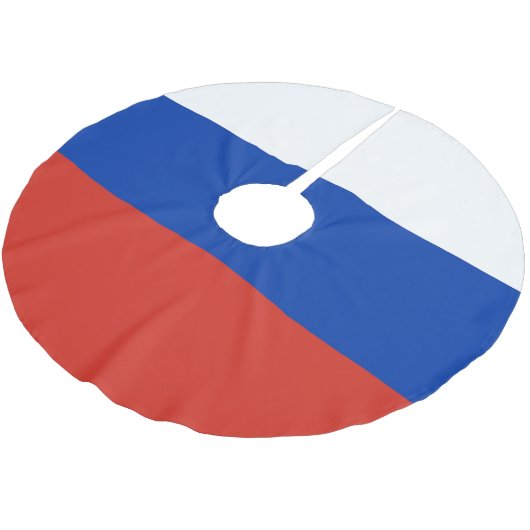 Russische vlag kerstboom rok (Gekanteld)