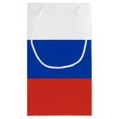 Russische vlag klein cadeauzakje (Achterkant)