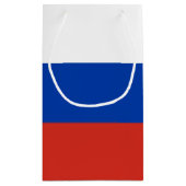 Russische vlag klein cadeauzakje (Achterkant)