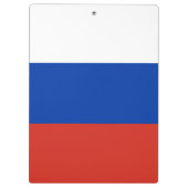 Russische vlag klembord (Achterkant)