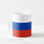 Russische vlag koffiemok (Voorkant links)