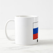 Russische vlag koffiemok (Links)
