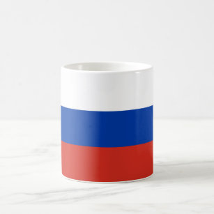 Russische vlag koffiemok