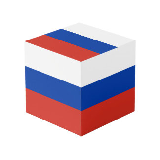 Russische vlag kubus