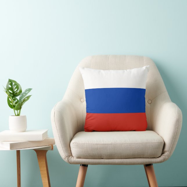 Russische vlag kussen (Stoel)