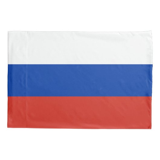 Russische vlag kussensloop (Achterkant)