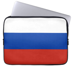 Russische vlag laptop sleeve