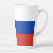 Russische vlag latte mok (Rechts)