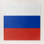 Russische vlag legpuzzel<br><div class="desc">Rusland vlag Puzzle. U kunt uw eigen tekst of grafiek toevoegen door "verder aan te passen" te klikken</div>