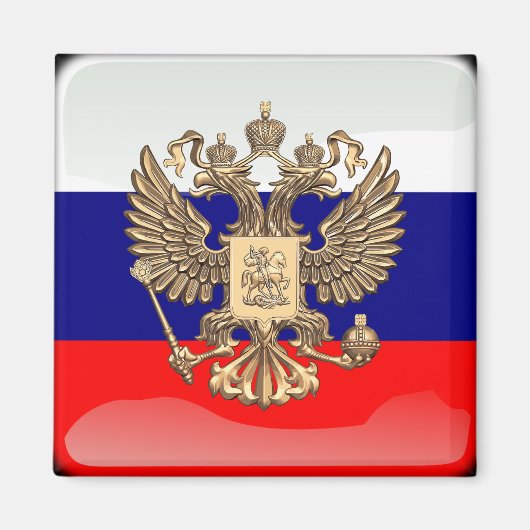 Russische vlag magneet (Voorkant)