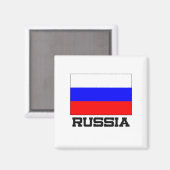 Russische vlag magneet (Voorkant / Achterkant)