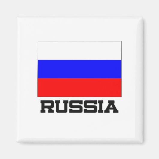 Russische vlag magneet (Voorkant)