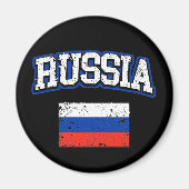 Russische vlag magneet (Voorkant)