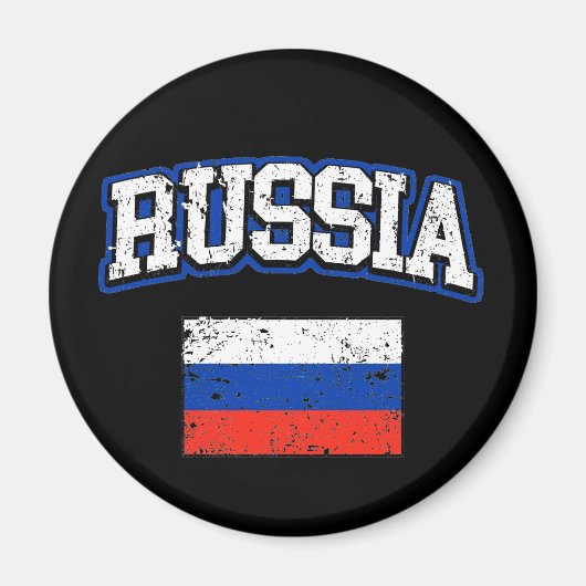 Russische vlag magneet (Voorkant)