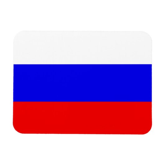 Russische vlag magneet (Horizontaal)