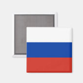 Russische vlag magneet (Voorkant / Achterkant)