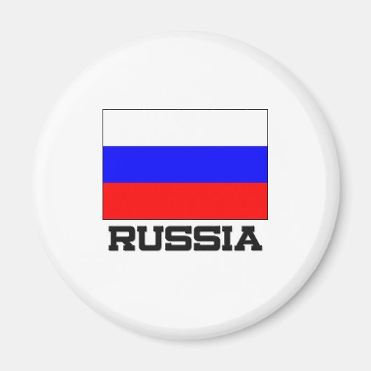 Russische vlag magneet (Voorkant)