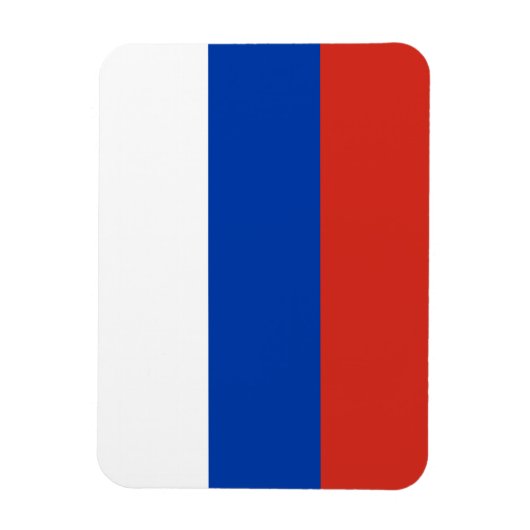 Russische vlag magneet (Verticaal)