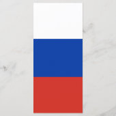 Russische vlag menu (Achterkant)