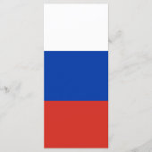 Russische vlag menu (Voorkant)