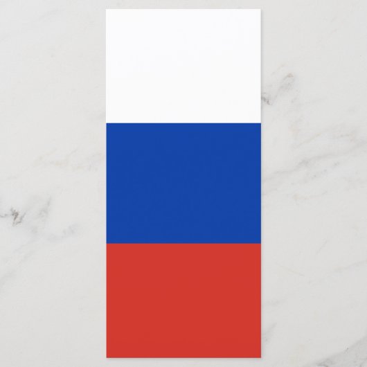 Russische vlag menu (Voorkant)