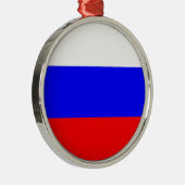 Russische vlag metalen ornament (Rechts)