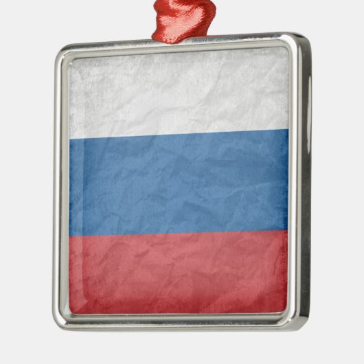 Russische vlag metalen ornament (Links)