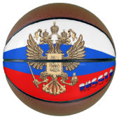 Russische vlag mini basketbal (Voorkant)