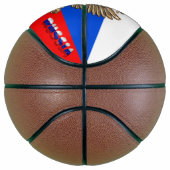 Russische vlag mini basketbal (Rechts)