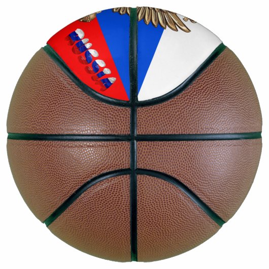Russische vlag mini basketbal (Rechts)