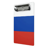 Russische vlag mini klembord (Angled2)