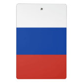Russische vlag mini klembord (Achterkant)
