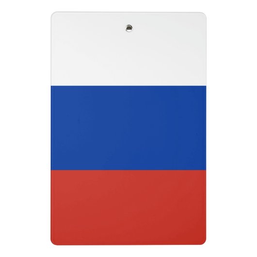 Russische vlag mini klembord (Achterkant)
