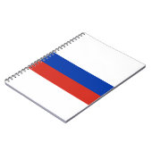 Russische vlag notitieboek (Linkerzijde)