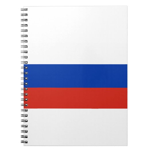 Russische vlag notitieboek (Voorkant)