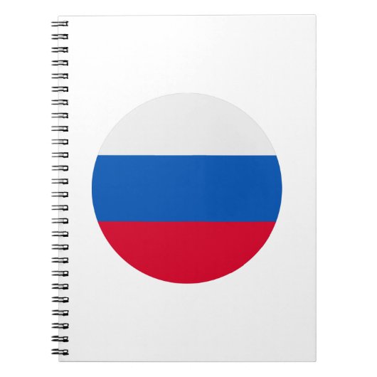 Russische vlag notitieboek (Voorkant)