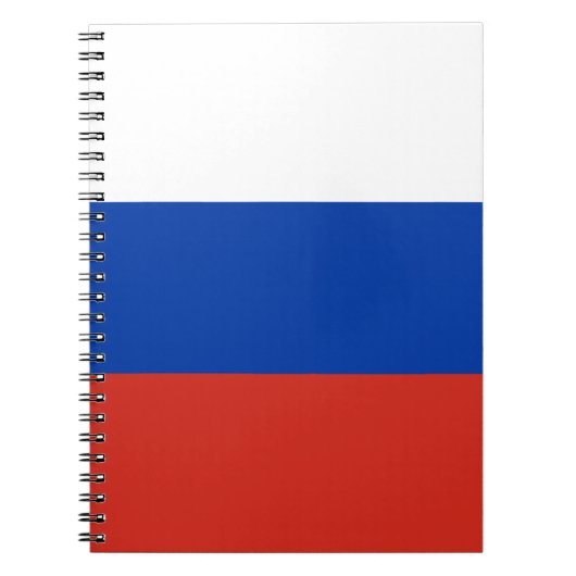 Russische vlag notitieboek (Voorkant)
