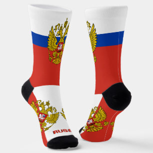 Russische Vlag Patriottisch, Duurzame Rusland Prem Sokken