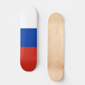 Russische vlag persoonlijk skateboard (Voorkant)