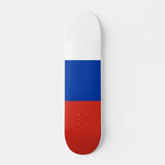 Russische vlag persoonlijk skateboard (Voorkant)