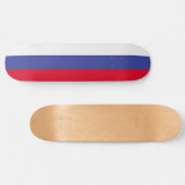Russische vlag persoonlijk skateboard (Horizontaal)