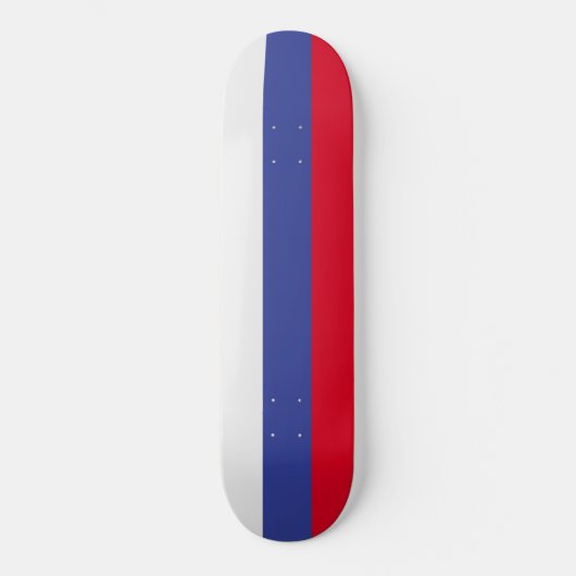Russische vlag persoonlijk skateboard (Voorkant)