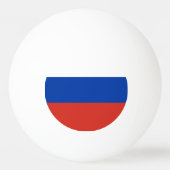 Russische vlag pingpongbal (Achterkant)