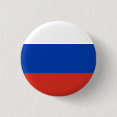 Russische vlag ronde button 3,2 cm (Voorkant)
