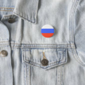 Russische vlag ronde button 3,2 cm (In situ)