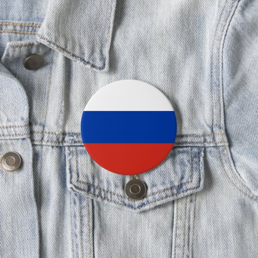 Russische vlag ronde button 7,6 cm (In situ)