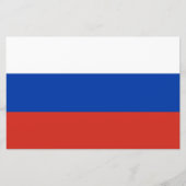 Russische vlag (Rusland) Briefpapier (Voorkant)
